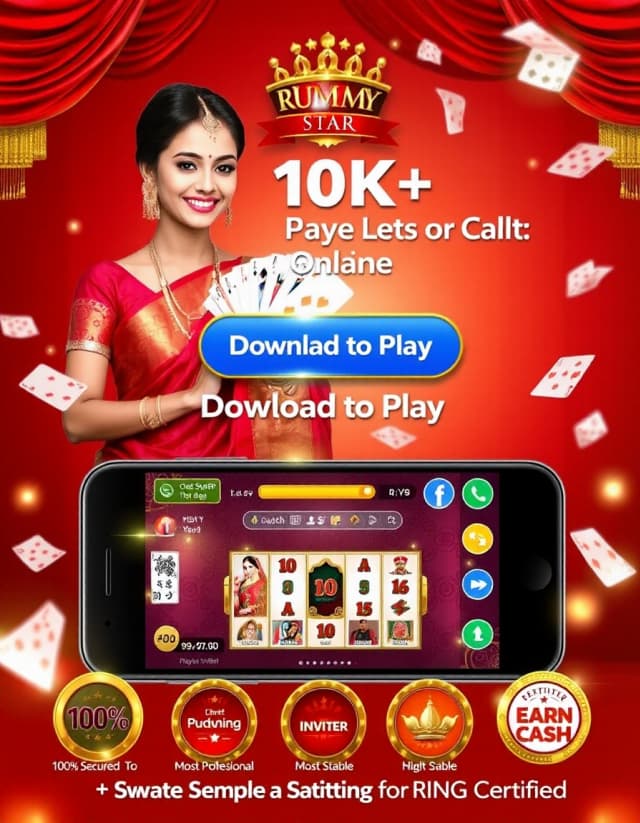 Rummy Star Banner